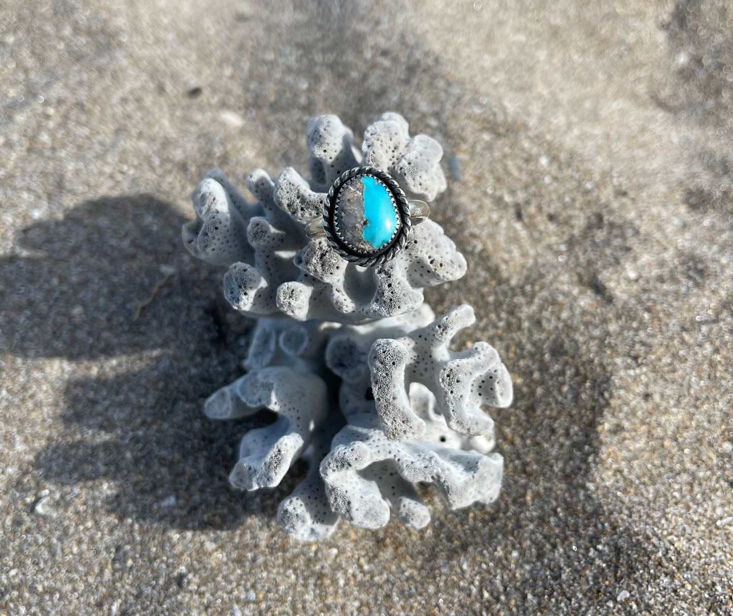 Turquoise Ring Size 10.5
