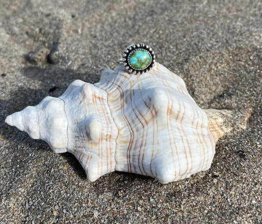 Sonoran Gold Turquoise Ring Size 5