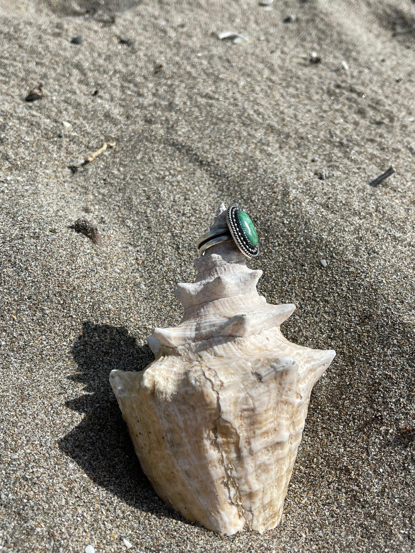 Manassa Turquoise Ring Size 7.5
