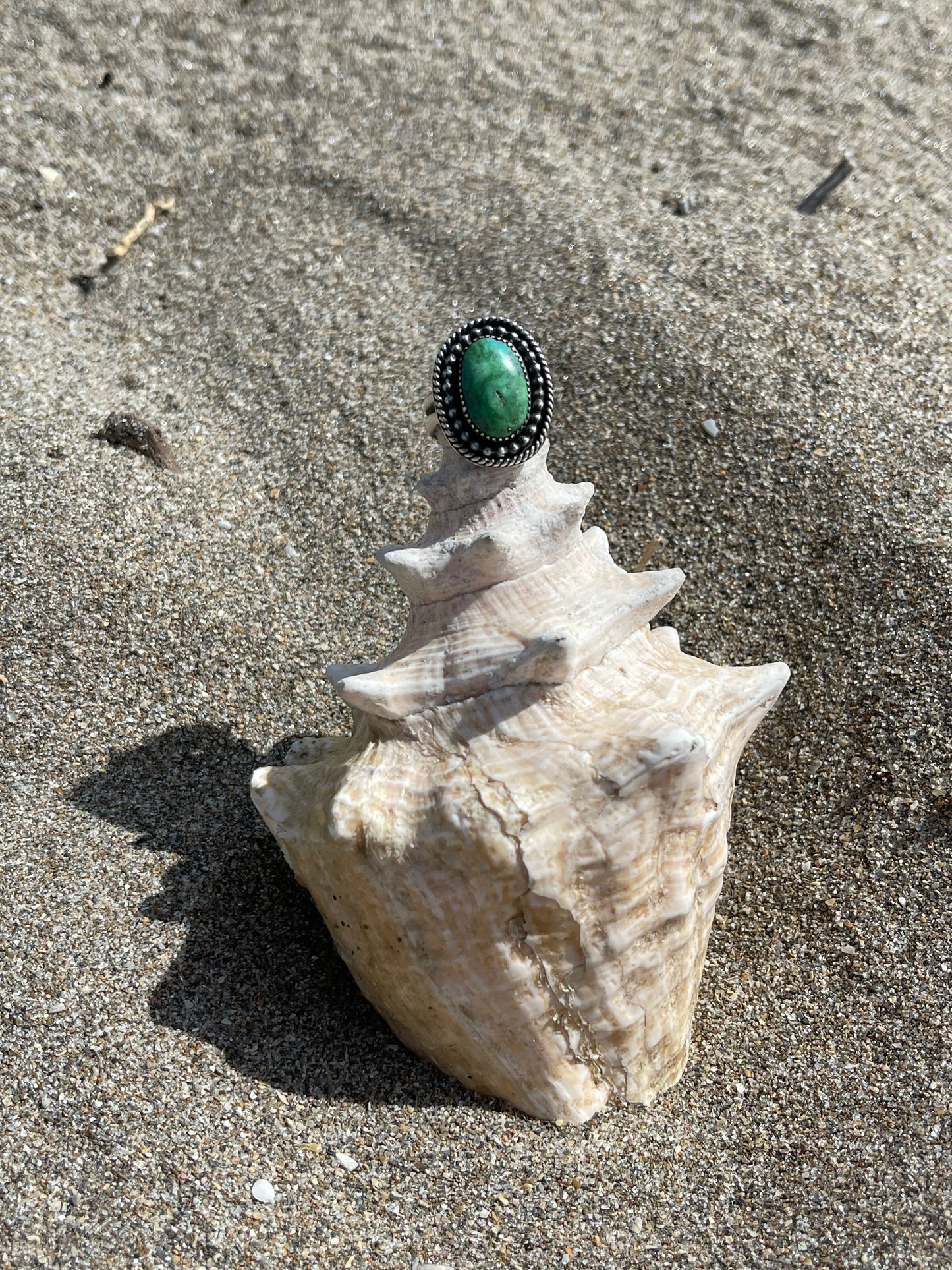 Manassa Turquoise Ring Size 7.5