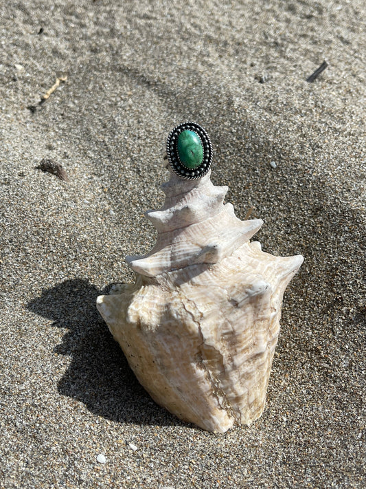 Manassa Turquoise Ring Size 7.5