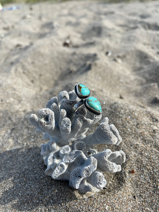 Kingman Turquoise Ring Size 7.5