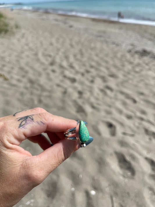 Manassa Turquoise Ring Size 9